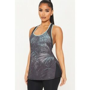 EVCR Cutout Back Activewear Tank‎ Top Size M